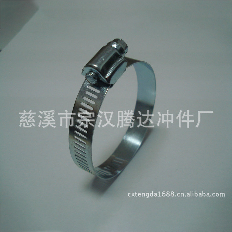 供应胶管链接卡箍 美式不锈钢喉箍 金属喉箍管道固定连接抱箍