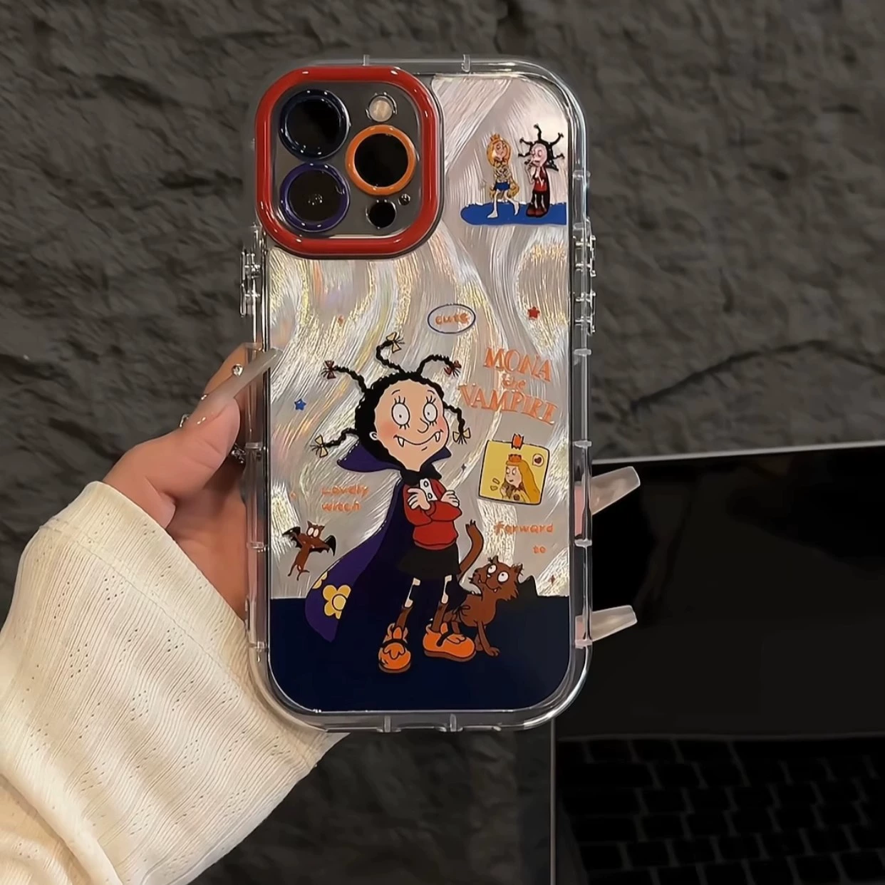 Коллекционная Apple, чехол для телефона cartoon ноутбук, iPhone16 Pro, совместимый чехол для телефона, iPhone 15/16, iphone, 14, 16promax