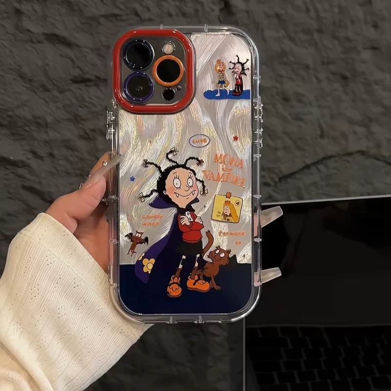 Коллекционная Apple, чехол для телефона cartoon ноутбук, iPhone16 Pro, совместимый чехол для телефона, iPhone 15/16, iphone, 14, 16promax