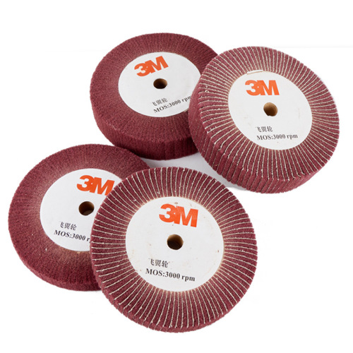 Flywheel polishing wheel nylon fiber wheel grinding polishing stainless steel red green wire brush polishing sheet