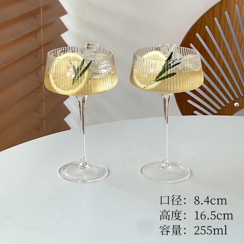 日本製木村ハイクリスタルタワーカップバーカクテルグラスマティーニグラスフルーツワイングラスレディーススペシャルカップ|undefined