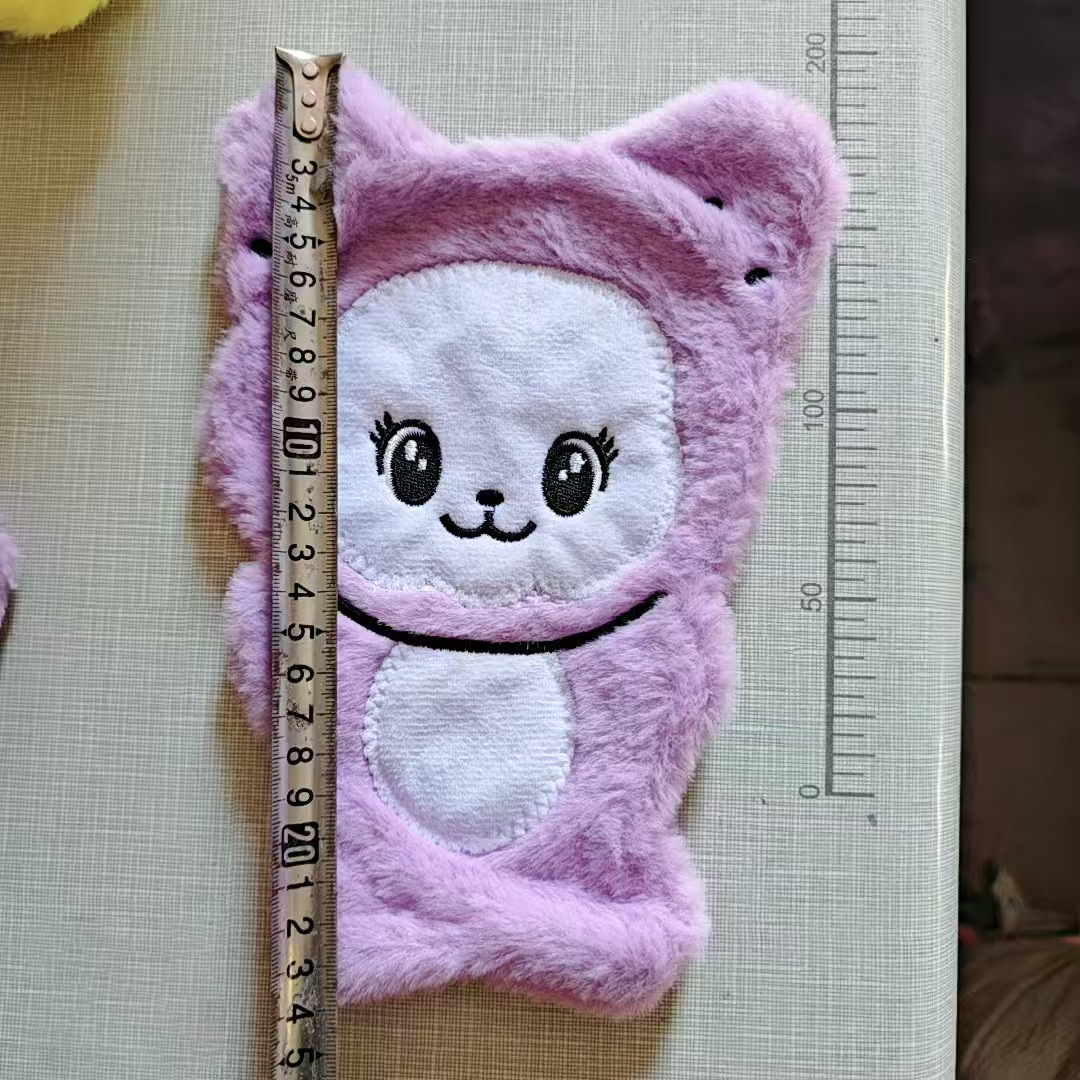 8 İnç Deri Kasa Toptan Oyuncak Deri Kılıf Peluş Oyuncak Sınırötesi Dış Ticaret Krallı Makinesi Özel Küçük Peluş Yarı Mamul Figür