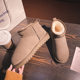 Winter new snow shoes wool foreign trade flat short tube northeast cotton shoes fleece-lined thick warm snow boots women