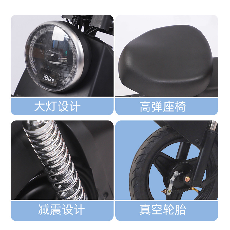 Vehículo eléctrico de comercio exterior, bicicleta eléctrica de guerra fría, bicicleta eléctrica de dos ruedas para adultos, vehículo eléctrico de batería unidireccional