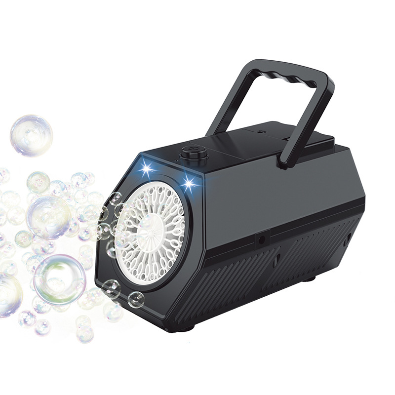 Máquina de burbuja de boda transfronteriza versión recargable escenario máquina de burbuja luz eléctrica al aire libre juguetes en línea para niños image 6