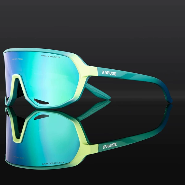 ,15 polarized colorful green (gradient green frame),