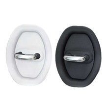 Automobile universal door lock silicone protective cover, door lock buckle protective pad, shock absorption buffer, anti-collision door lock sleeve