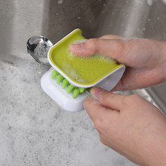 廚房U型刀刷筷子清潔刷雙面刀刷清洗刷用具刀具清洗護手刷