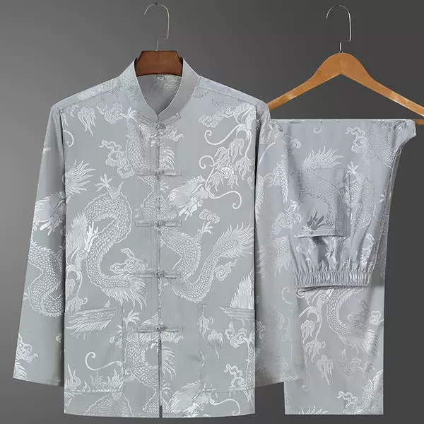 Dragon Long Sleeve [Set] Gray