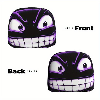 Universal seat cover – shipped on behalf of customers, car - emoticon-pack-double-sided-printing-1-piece