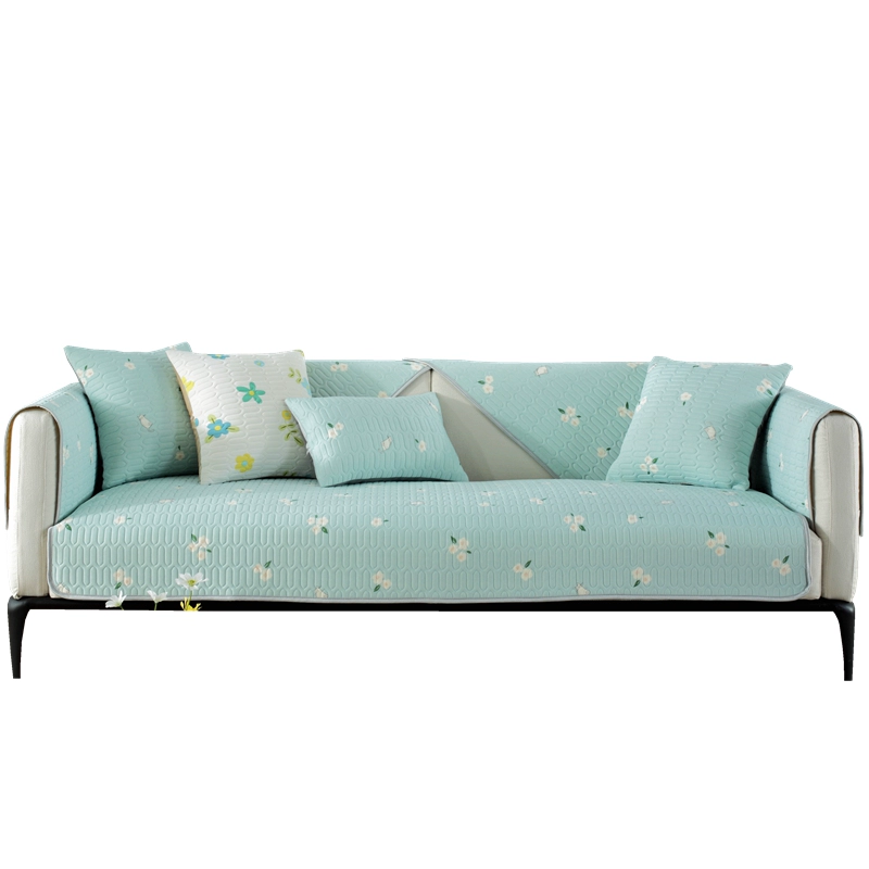 Summer mat, silk non-slip cooling modern sofa