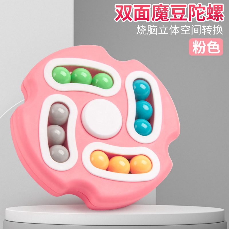 Estudiante de escuela primaria Cubo de Rubik inteligencia juguete dedo giroscopio aburrido artefacto de descompresión juguete educativo para niños regalo de jardín de infantes