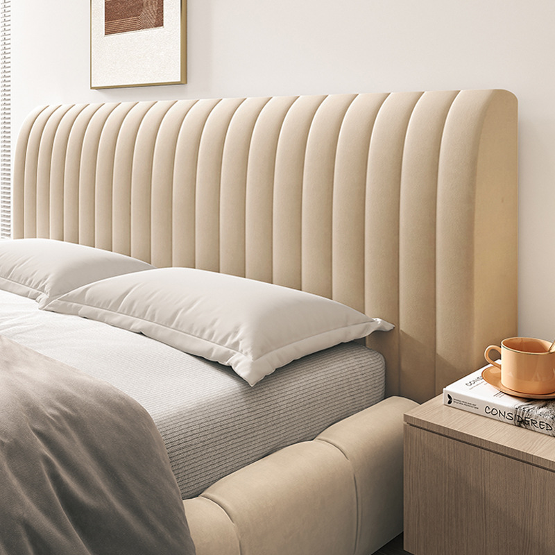 Funda acolchada gruesa de alta gama para cabecero de cama, funda protectora universal antipolvo de cobertura completa y suave para cama de madera, nuevo modelo 2024.