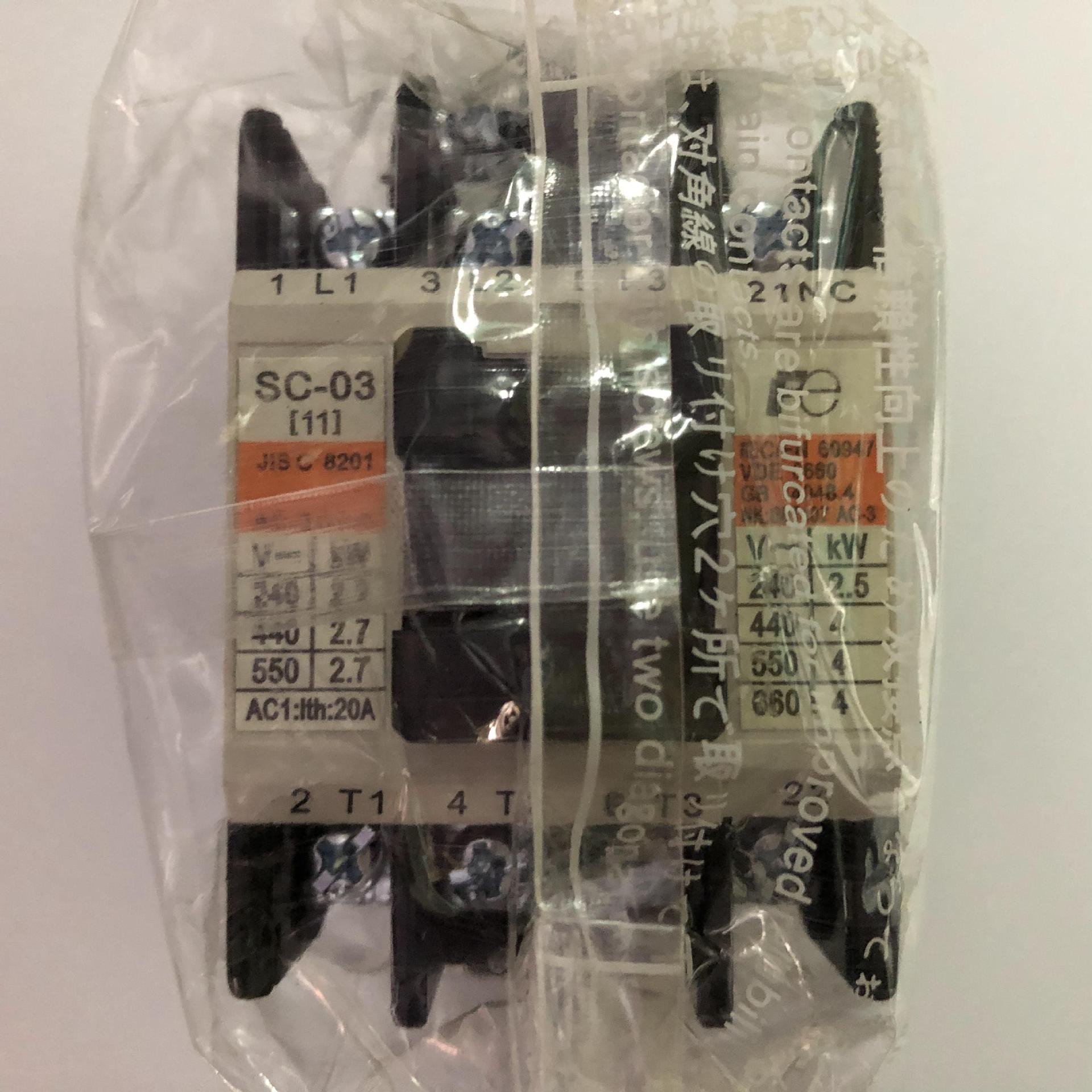 原装正品SC-03 AC110V 3开1闭富士三级交流接触器