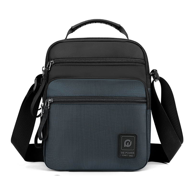 WEPOWER nuevo hombre de negocios viaje mochila de hombro de moda de viaje mochila vertical bolso pequeño bolso de mano de hombre