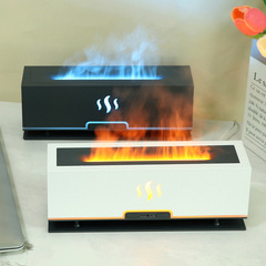 New 3D flame purification humidifier air aromatherapy machine 200ml long flame humidifier home office