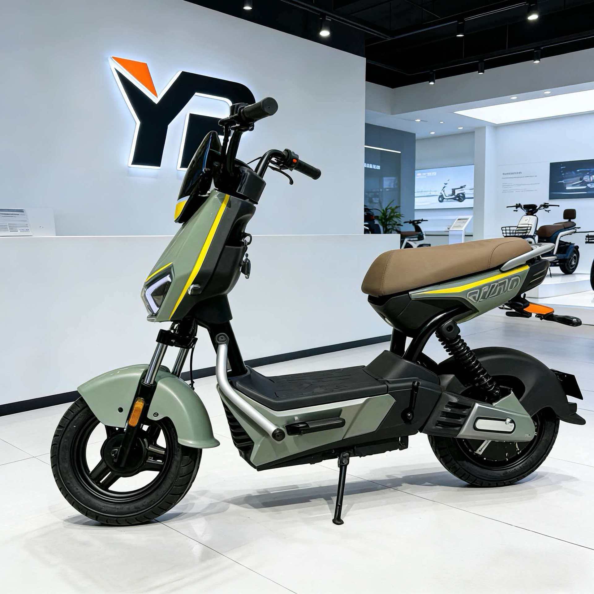 Yipai bicicleta eléctrica de alta potencia adulto de Cercanías de dos ruedas de la batería del coche