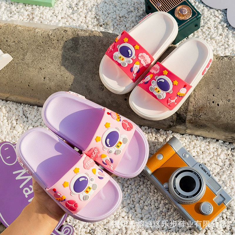 Новые детские тапочки мультфильм астронавты мужчины и женщины