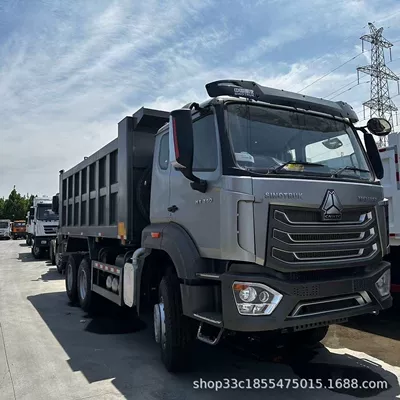 Sinotruk HOWONX6X4 Dump Truck 371 Horsepower Muck Transporter Dump Truck Factory HOWO Dump Truck (Yük maşınları)