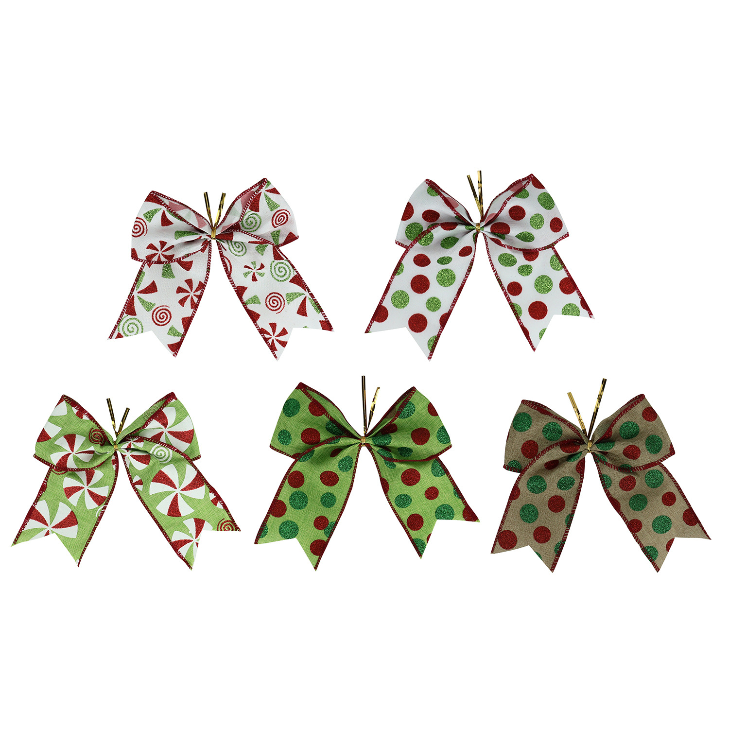 En stock al por mayor cinta de Navidad a cuadros de cinta DIY arco embalaje regalo vinculante decoración de Navidad