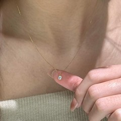 S925純銀極細い素鎖鎖鎖鎖鎖ネックレス洗練されたシンプルなmini泡環フラッシュドリル
