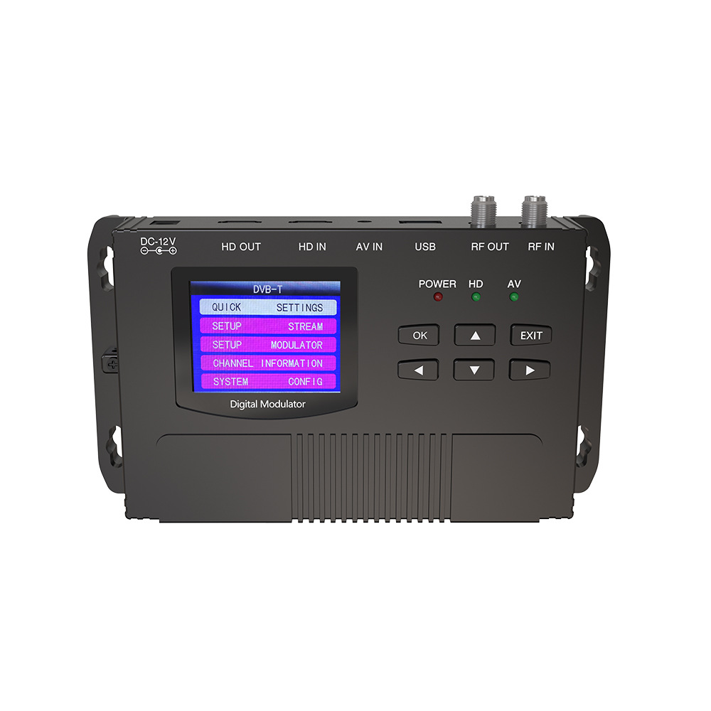 有线电视CATV酒店工程数字调制器多制式 ModulatorDVB-T C ISDB-T