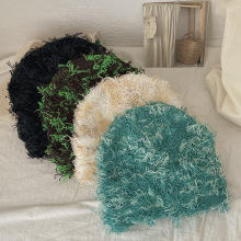 ��ͯñ����Ů�H�ӿ��n���ֹ��u׃ɫ�ʾ�ᘿ�ñ�����ﶬ��ůᘿ�ñ