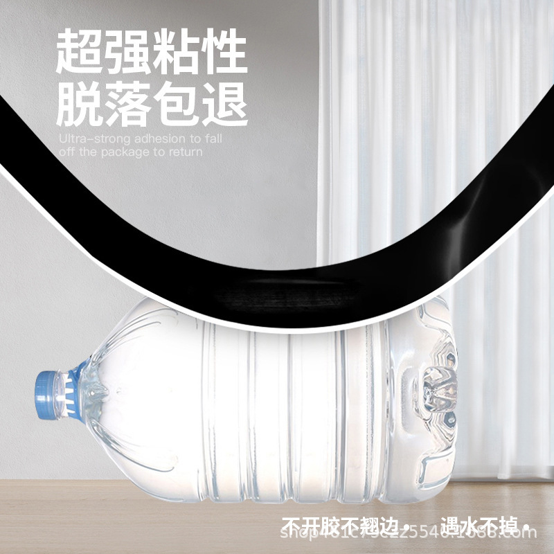 幅木自己粘着 PVC 幅木防水ステッカー超厚いエッジ保護コーナーウォールステッカーリビングルーム寝室模造タイルステッカー|undefined
