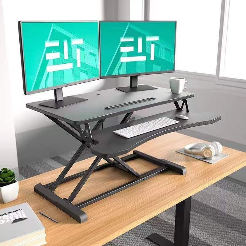 Yw Movable Adjustable Table Stand Computer Office Standing Desk Monitor Notebook Stand Foldableing Elevated Stand