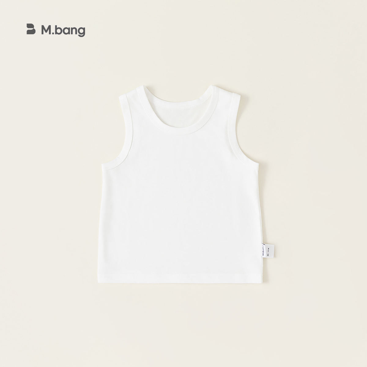 Chaleco para niños verano niñas color sólido camisola casual bebé sin mangas camiseta top XY24035