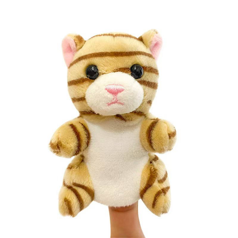 Nuevos productos transfronterizos muñecas de dedos para bebés tranquilizadores muñecas de dedos para niños cuentos de infantes Educación temprana