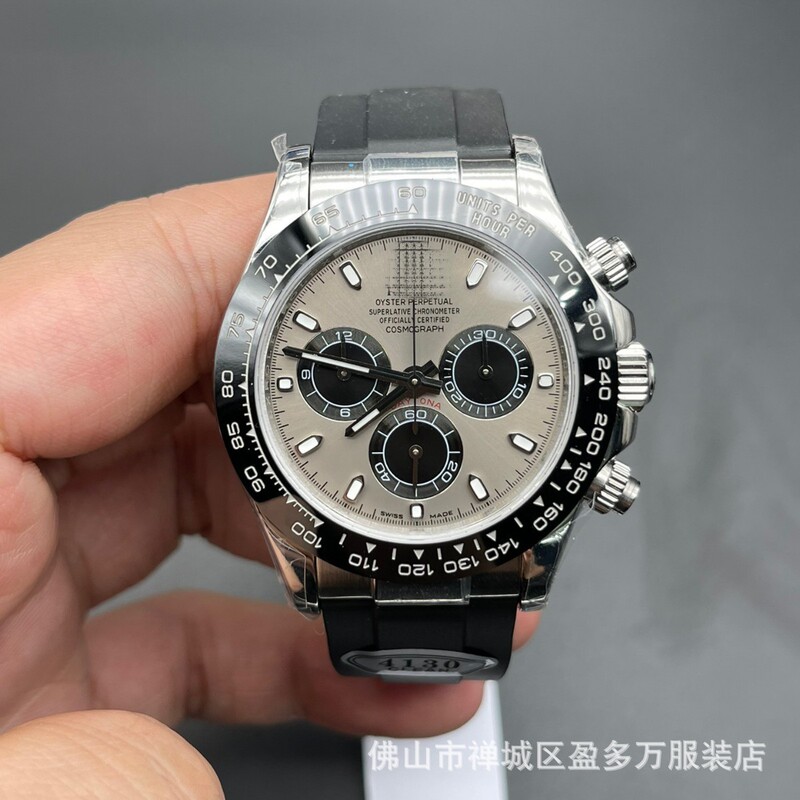 Yu Wenle Cement Grey Ditong Green Jindi Panda Di Watch Men's Mechanical Watch Fully Automatic Business Steel Yu Wenle Cement Grey Ditong Green Jindi Panda Di Watch Men's Mechanical Watch Fully Automatic Business Steel