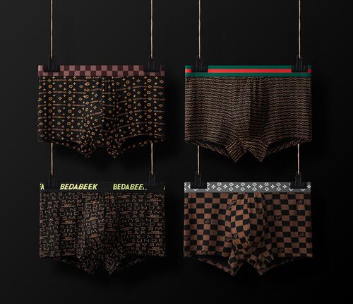 Antarctica's new summer model modal is soft, breathable, plus fat, enlarged and loose, men's underwear is shipped from the manufacturer