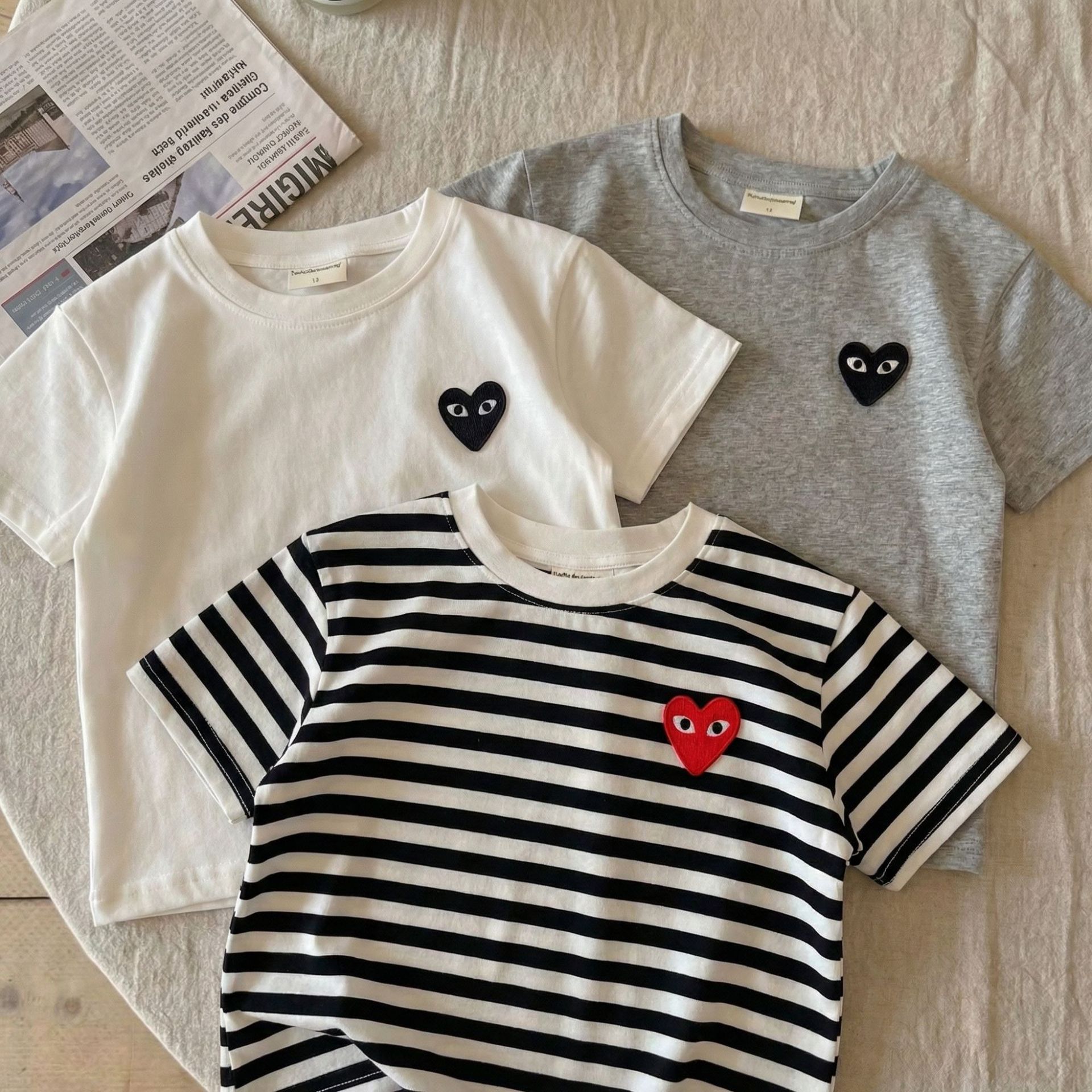 Children's thin summer breathable T-shirt