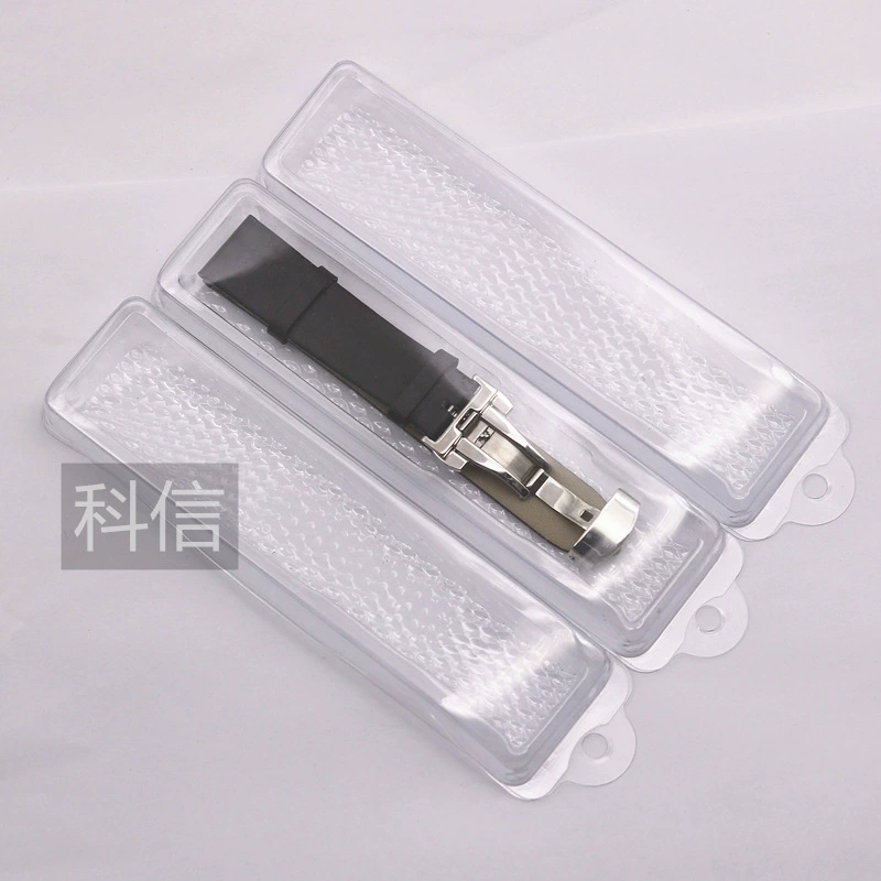 Transparent plastic colorless storage box PVC, watch strap, direct factory sales