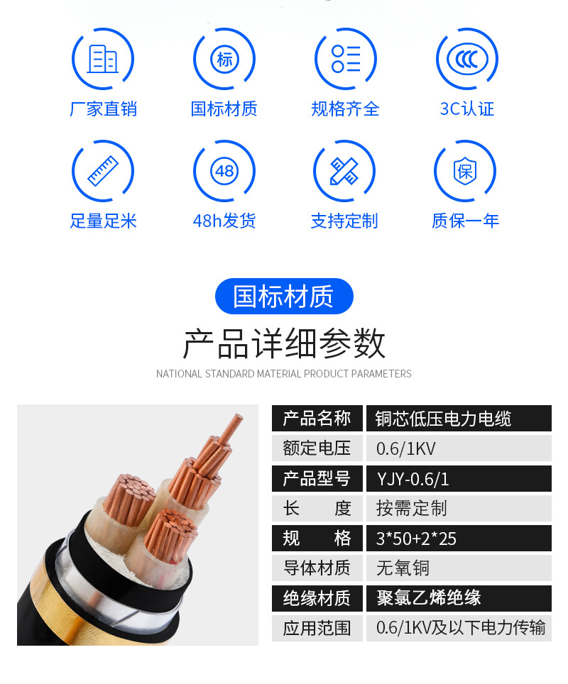 铜芯低压电力电缆_01