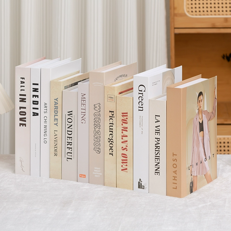 Скандинавский простой стиль фальшивой книги модель Studycop магазин имитационная книжка гостиная офис книжный шкаф креативное оформление книжная лента