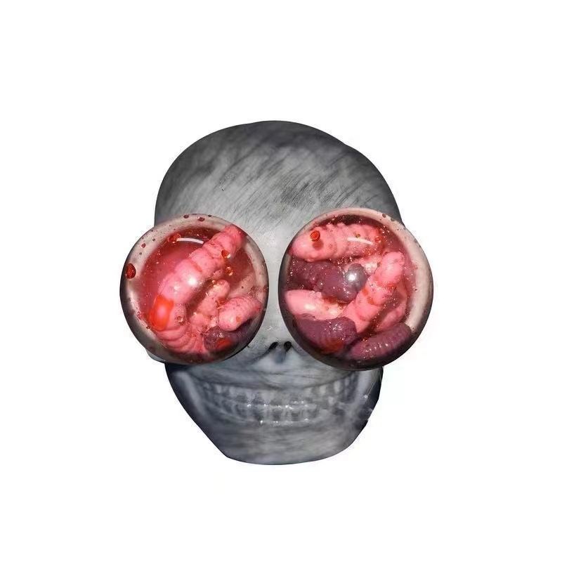 Cráneo monstruo gótico fidget juguete squeeze ventilación descompresión bola simulación cráneo bomba cerebro pulpa
