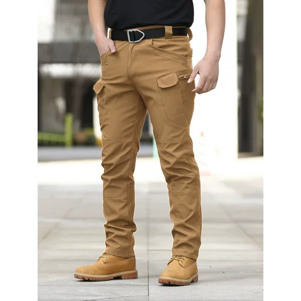 Tactical Pants Ix7 Waterproof Men's Outdoor Training Pants Military Casual Pants Military Training Multi-Pocket
