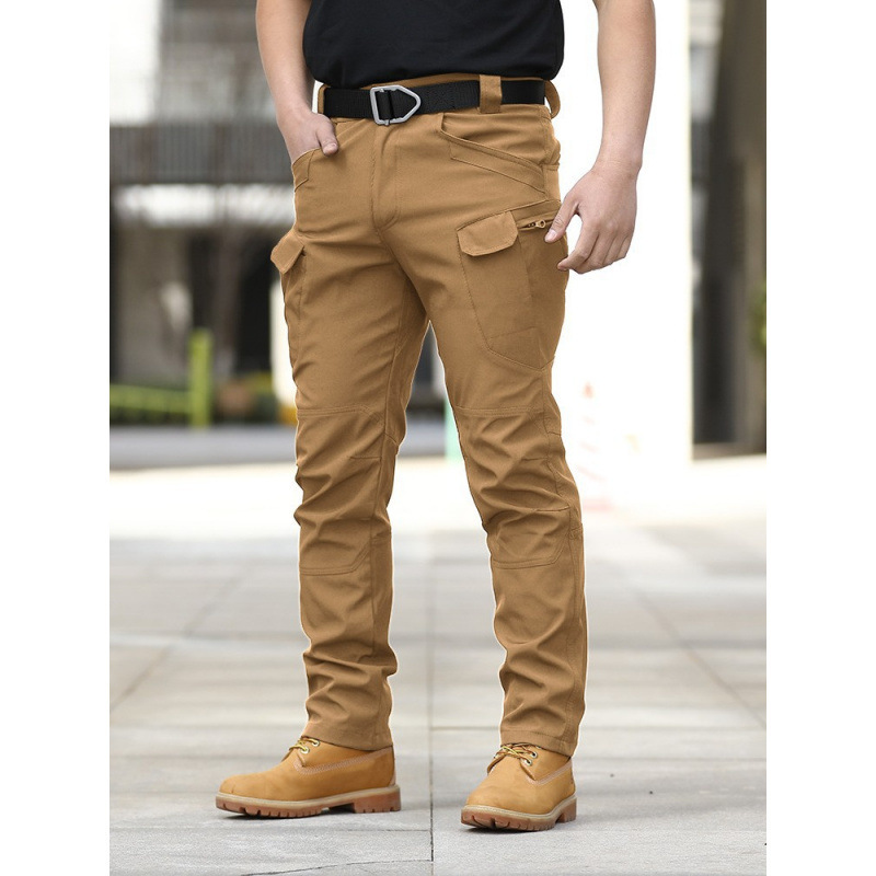 Tactical Pants Ix7 Waterproof Men's Outdoor Training Pants Military Casual Pants Military Training Multi-Pocket Tactical Pants Ix7 Waterproof Men's Outdoor Training Pants Military Casual Pants Military Training Multi-Pocket