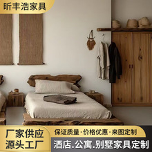 星级酒店家具全套工程设计标间原木套房家具家具制作