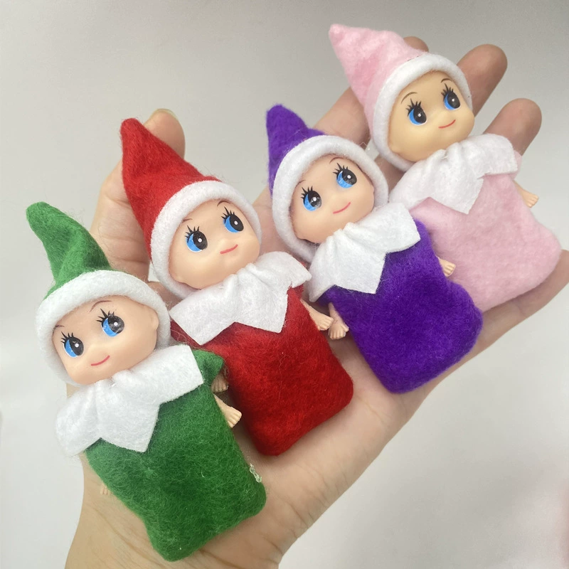 Эльф фигурка из ПВХ и фетра
