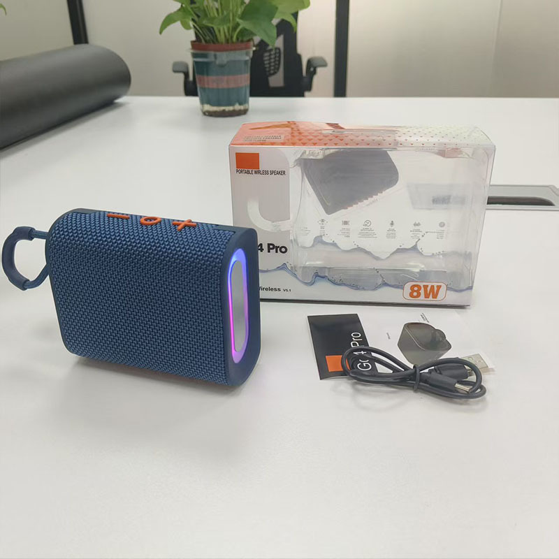 Transfronterizo G04 PRO altavoces Bluetooth inalámbricos luces RGB sonido al aire libre portátil inalámbrico tarjeta portátil mini audio