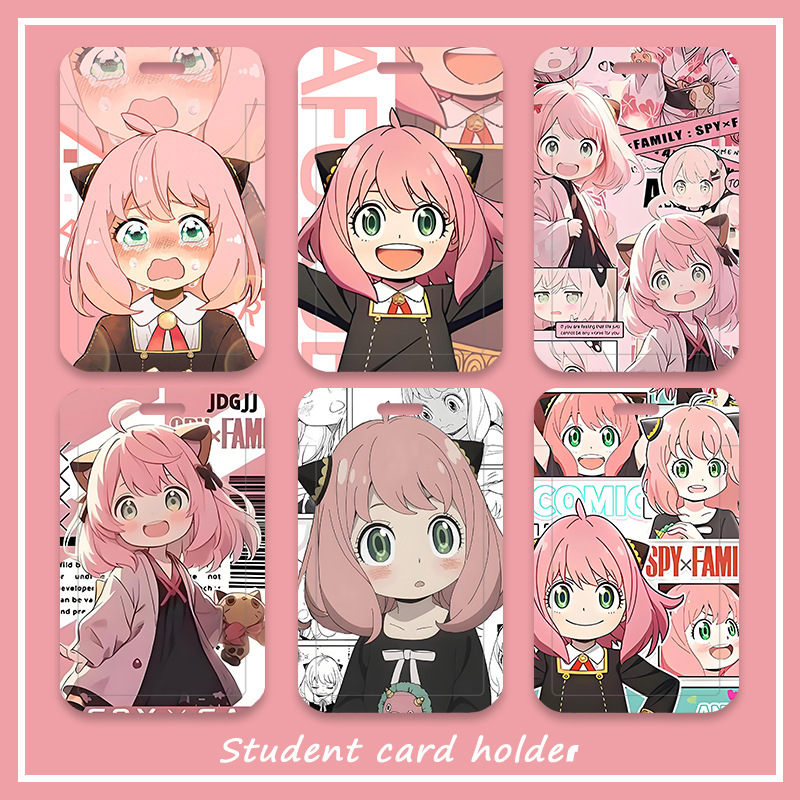 Spy Play House Aniya Student Card Cover Sliding Meal Card Bus Card Id Card Protective Cover Access Control Campus Spy Play House Aniya Student Card Cover Sliding Meal Card Bus Card Id Card Protective Cover Access Control Campus