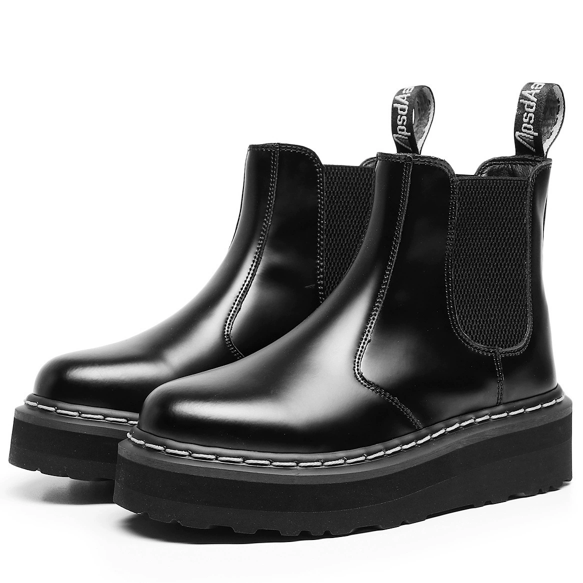 Martens, chelsea, полусапожки, туфли, натуральная кожа