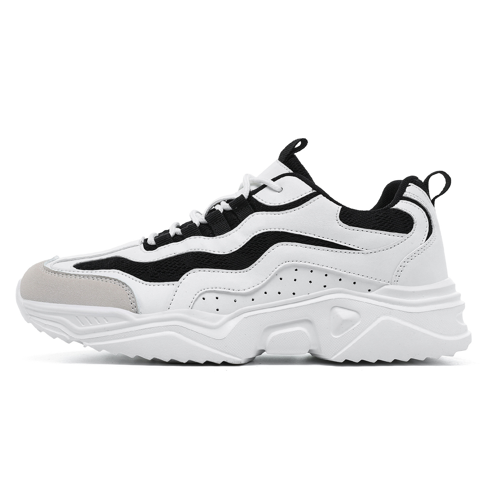 Men's and women's dad shoes, running shoes, spring/summer low-top mesh sneakers, casual athletic shoes for couples, fashionable jogging shoes, trendy couple shoes