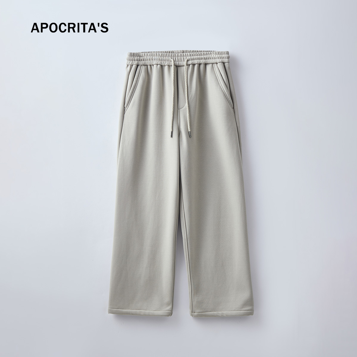 Sin devoluciones ni cambios【Liquidación por tiempo limitado a un precio súper bajo】Pantalones casuales holgados y rectos para hombre APO, para otoño e invierno