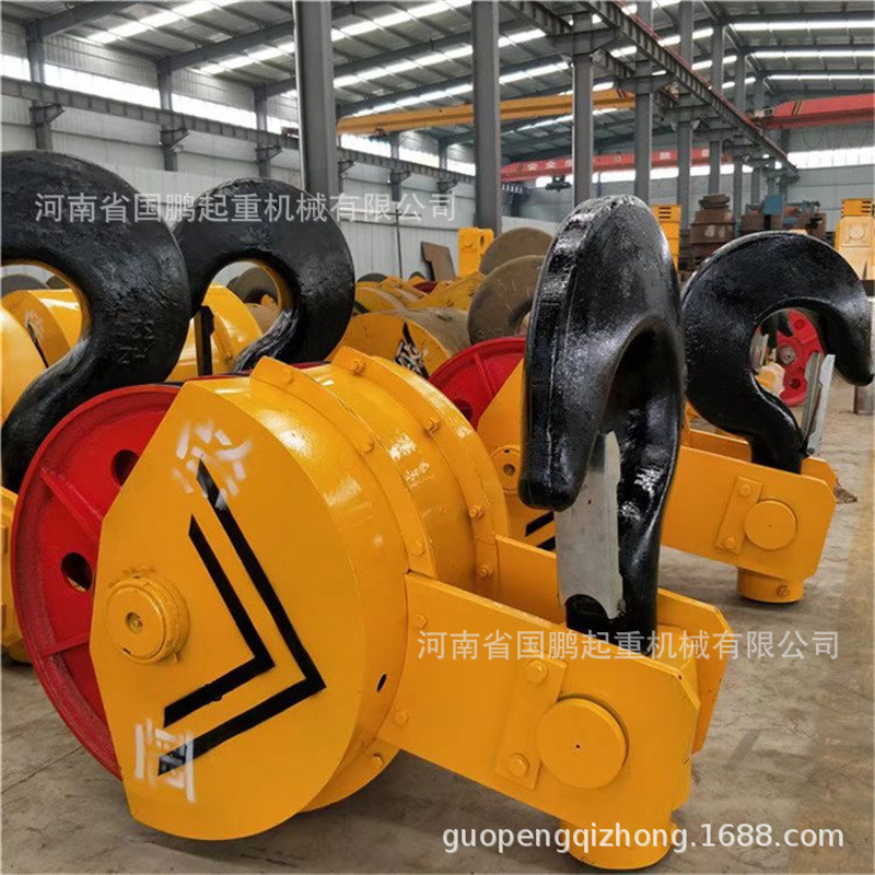 3.2-100t起重机吊钩组半封闭全封闭铸钢轧制滑轮行车重级吊钩-阿里巴巴