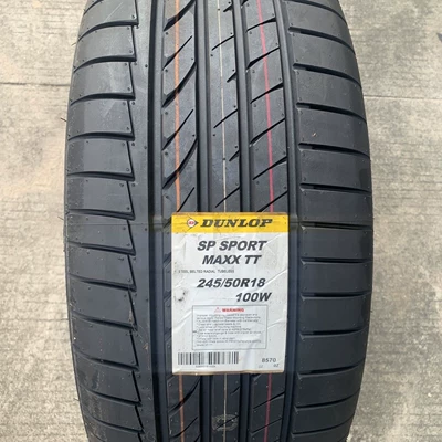 Brand New Dunlop Tires 245/50R18 100W Maxx Tt Suitable for Mercedes V260, Jaguar, Infiniti Q70