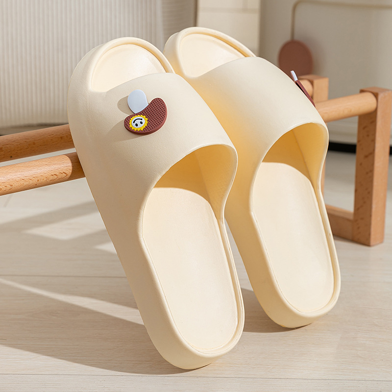 Pantuflas silenciosas para mujer, modelo 2026, para interiores, baño, antideslizantes, antiolor, de EVA, para el hogar.